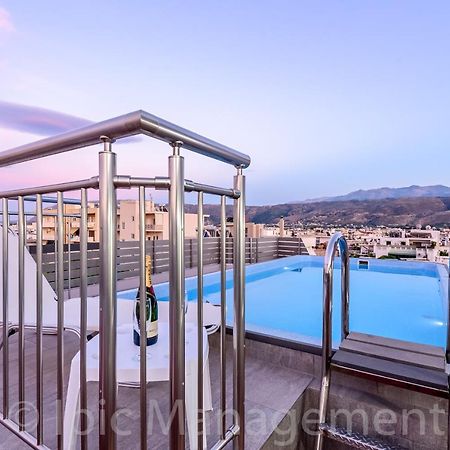 Elegant 2Br Apt Rooftop Pool & Walk To Old Town Chania (Crete) Exterior foto