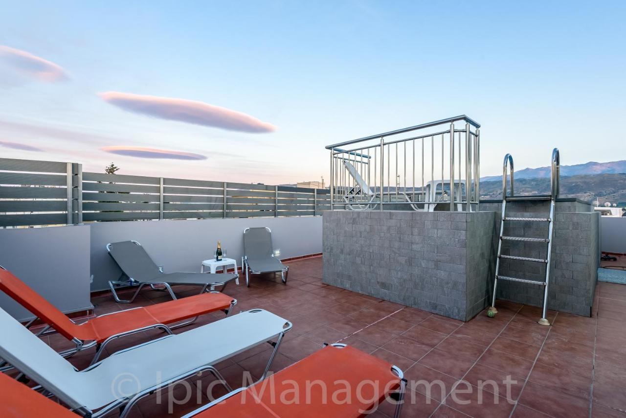 Elegant 2Br Apt Rooftop Pool & Walk To Old Town Chania (Crete) Exterior foto